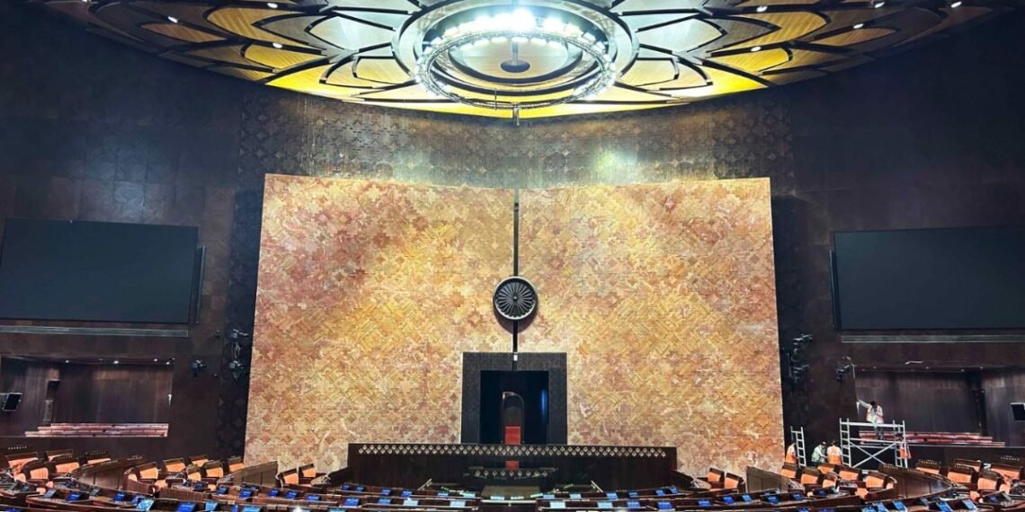 ICA’s Exquisite Finishes Enhance the New Indian Parliament Building’s Interior Design