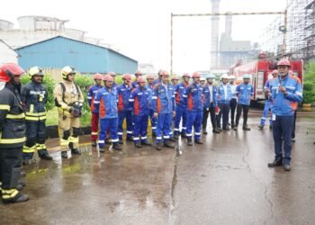 ArcelorMittal Nippon Steel India Conducts Life-Saving Mock Drill at Hazira Steel Plant