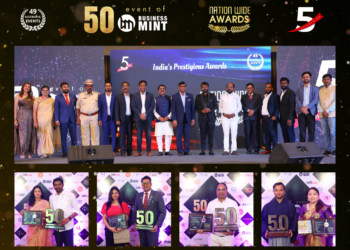 Milestone Celebration: Business Mint Honors Excellence at its 50th Event – Nationwide Awards in Hyderabad