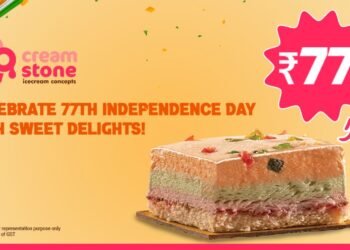 Independence Day bonanza: Popular ice cream franchise, Cream Stone announces exciting offer @ Rs 77, celebrating the 77th Independence Day