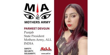 Women Entrepreneur Parmeet Devgun announced to be the state president of Mothers Army, All India