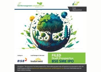 Techknowgreen Solutions Limited (TSL) announces filing of the Draft Prospectus with SME platform of BSE for its Initial Public Offering