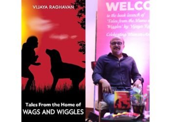 Author Vijaya Raghavan launches highly anticipated book, “Tales from the Home of Wags and Wiggles”