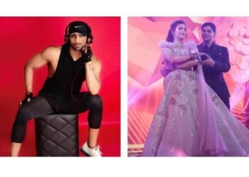 Celebrity Choreographer Swapniel Desai enthrals audiences at the Aashay Vaishnavi Wedding