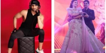 Celebrity Choreographer Swapniel Desai enthrals audiences at the Aashay Vaishnavi Wedding